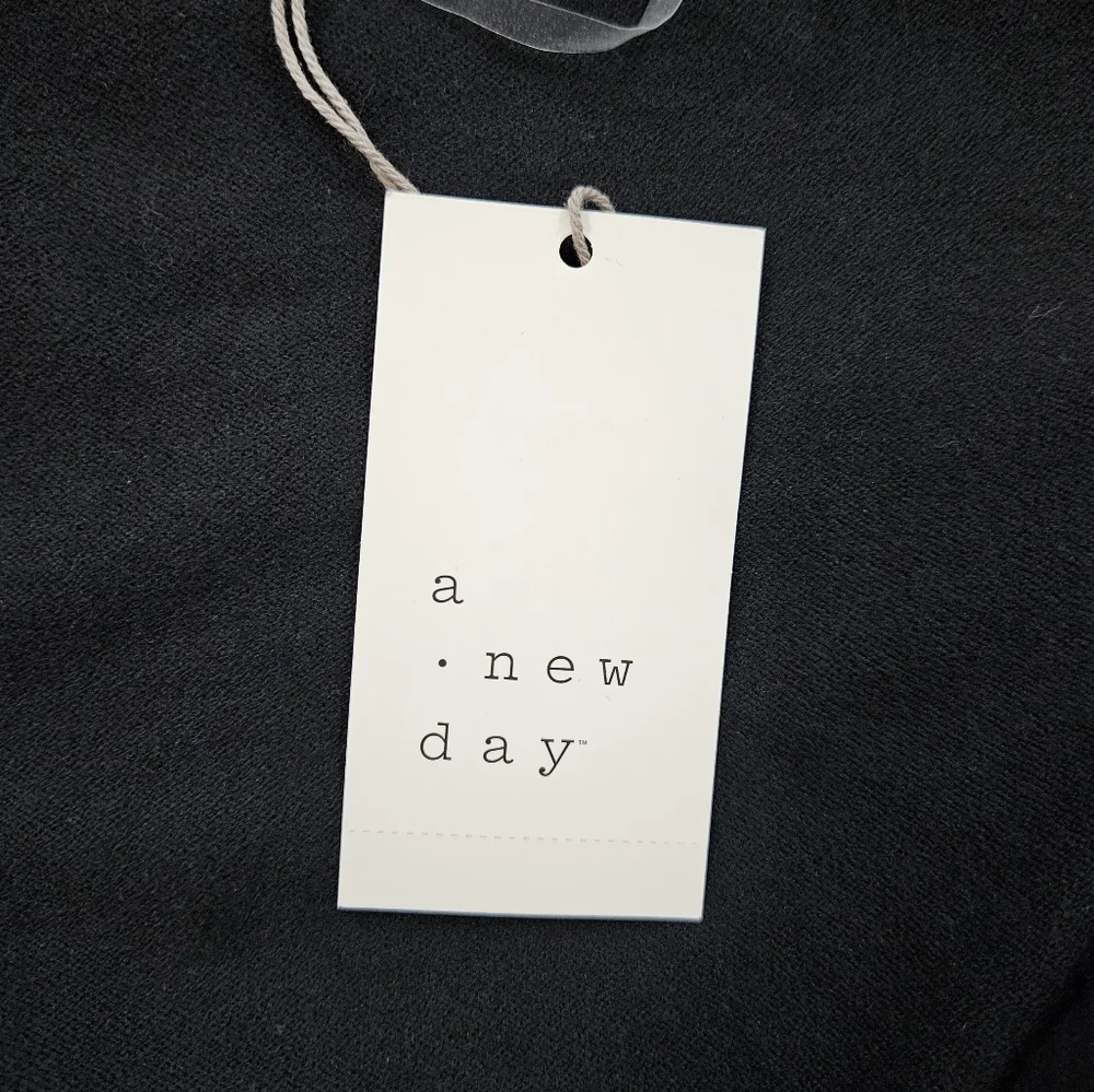 a new day Long Duster Cardigan in Black Women’s Size XL - Picture 7 of 8